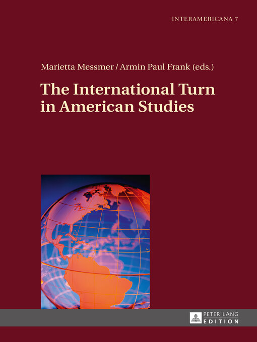 Title details for The International Turn in American Studies by Marietta Messmer - Available